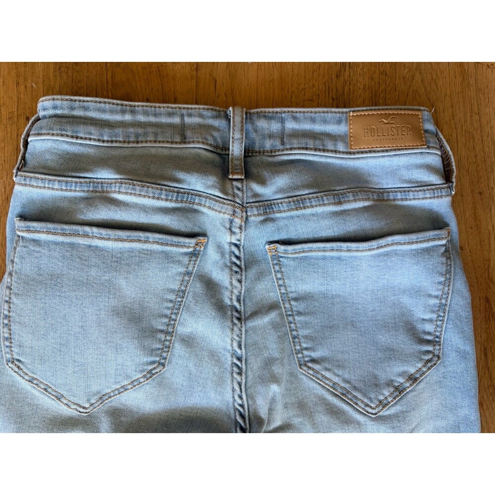 Hollister JEANS Women's High Rise Vintage Flare 5S W27 L30 BOHO Y2K EUC - Picture 6 of 8